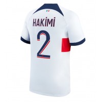 Fotbalové Dres Paris Saint-Germain Achraf Hakimi #2 Venkovní 2023-24 Krátký Rukáv